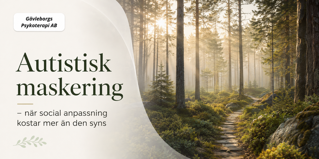 Autistisk maskering – när social anpassning kostar mer än den syns