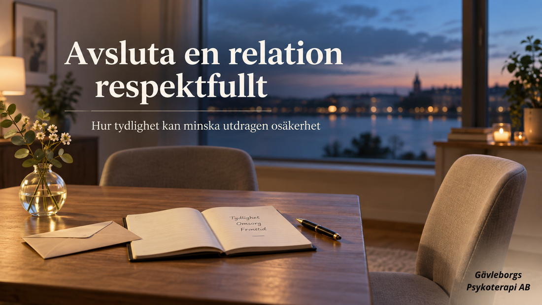 Att avsluta en relation respektfullt – hur tydlighet kan minska utdragen osäkerhet