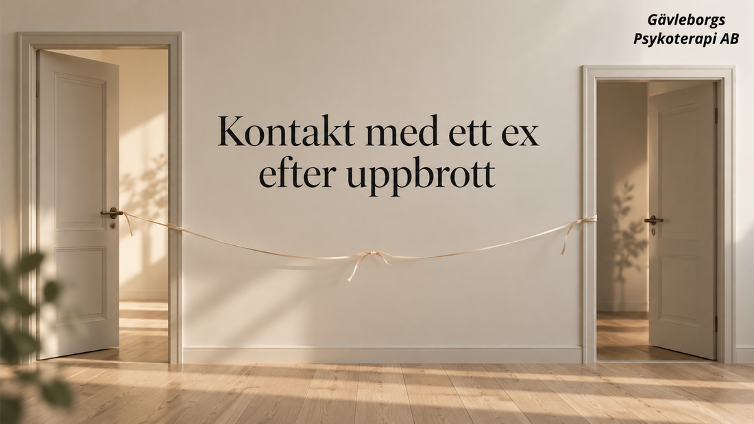 Att ha kontakt med ett ex – när relationen är slut men bindningen fortsätter
