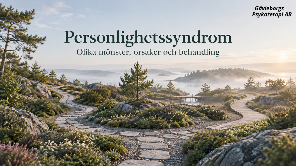 Personlighetssyndrom – vad det innebär, olika mönster, orsaker och behandling