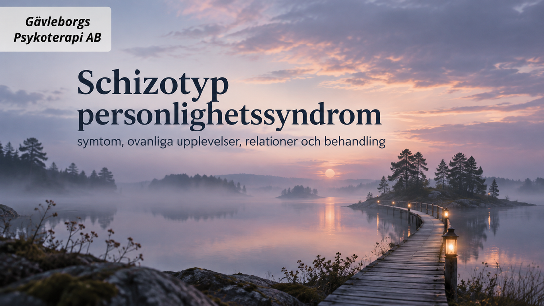 Schizotyp personlighetssyndrom – symtom, ovanliga upplevelser, relationer och behandling