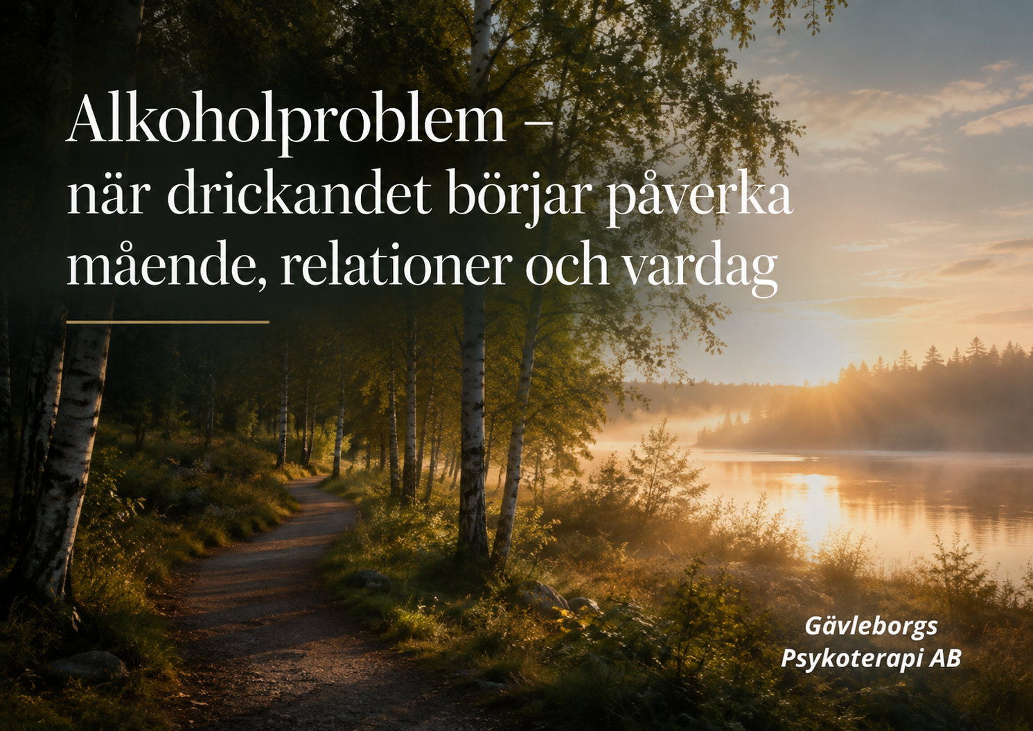 Alkoholproblem – när drickandet börjar påverka mående, relationer och vardag
