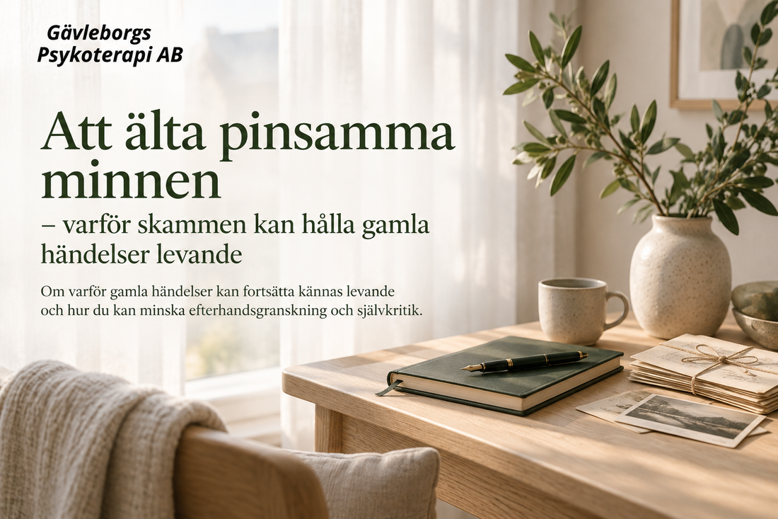 Att älta pinsamma minnen – varför skammen kan hålla gamla händelser levande