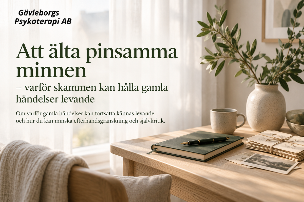 Att älta pinsamma minnen – varför skammen kan hålla gamla händelser levande