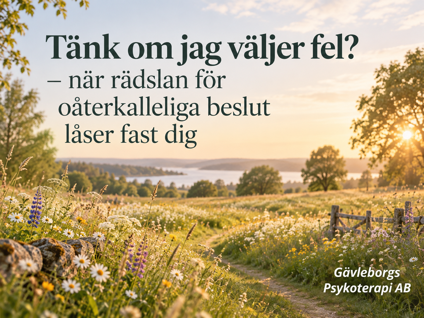 Tänk om jag väljer fel? – när rädslan för oåterkalleliga beslut låser fast dig