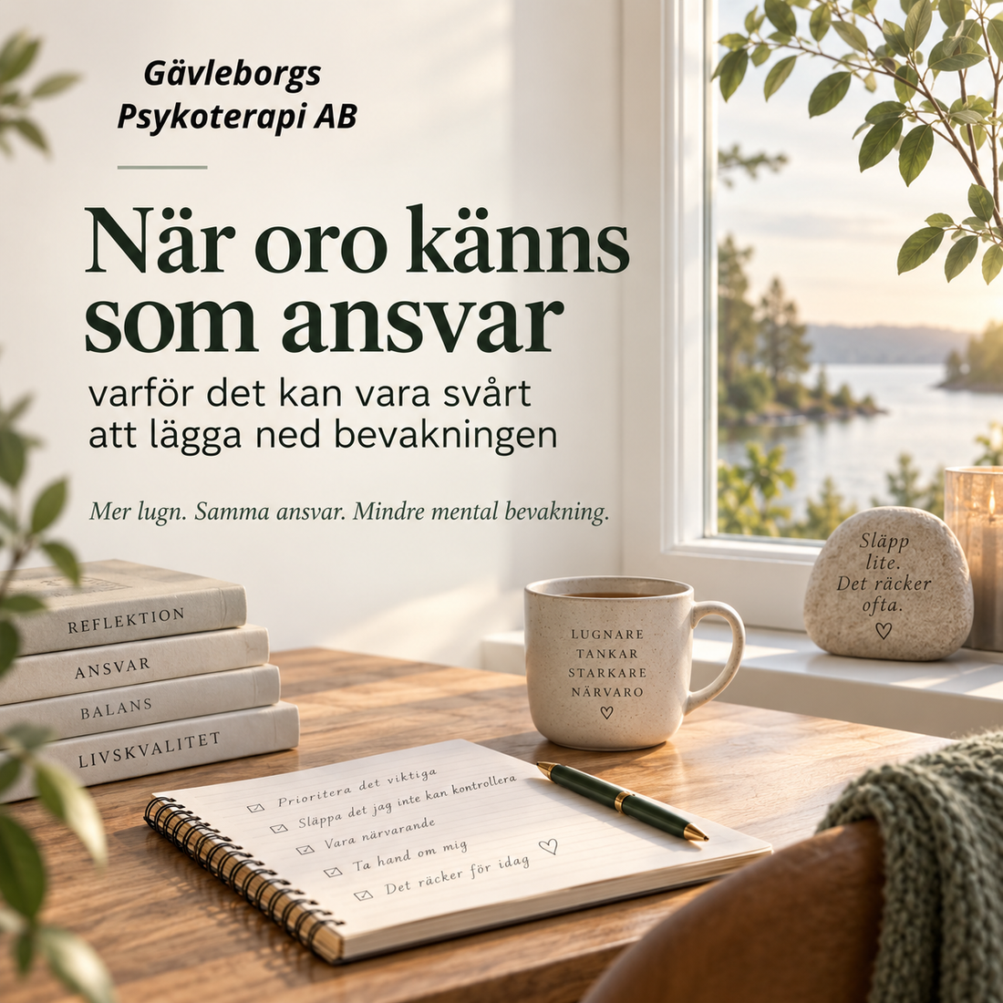 När oro känns som ansvar – varför det kan vara svårt att lägga ned bevakningen