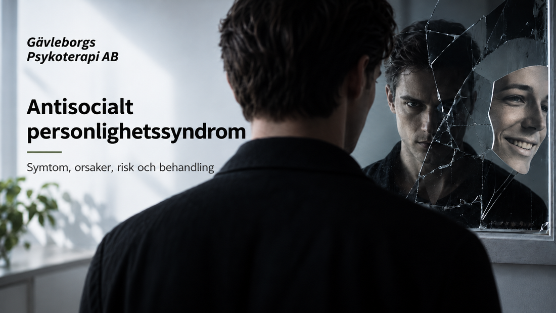 Antisocialt personlighetssyndrom – symtom, orsaker, risk och behandling