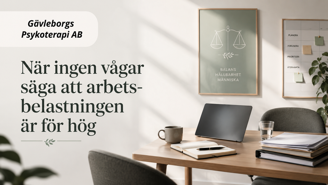 När ingen vågar säga att arbetsbelastningen är för hög