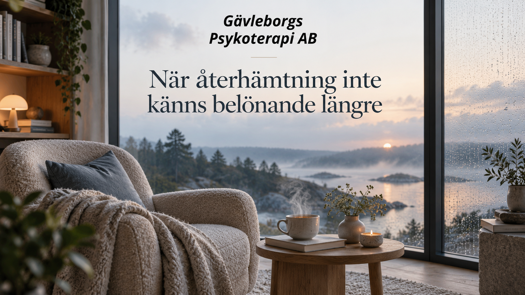 När återhämtning inte känns belönande längre