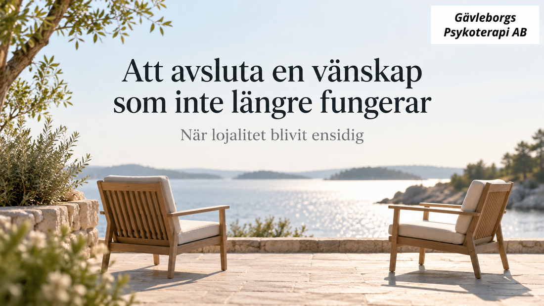 Att avsluta en vänskap som inte längre fungerar – när lojalitet blivit ensidig