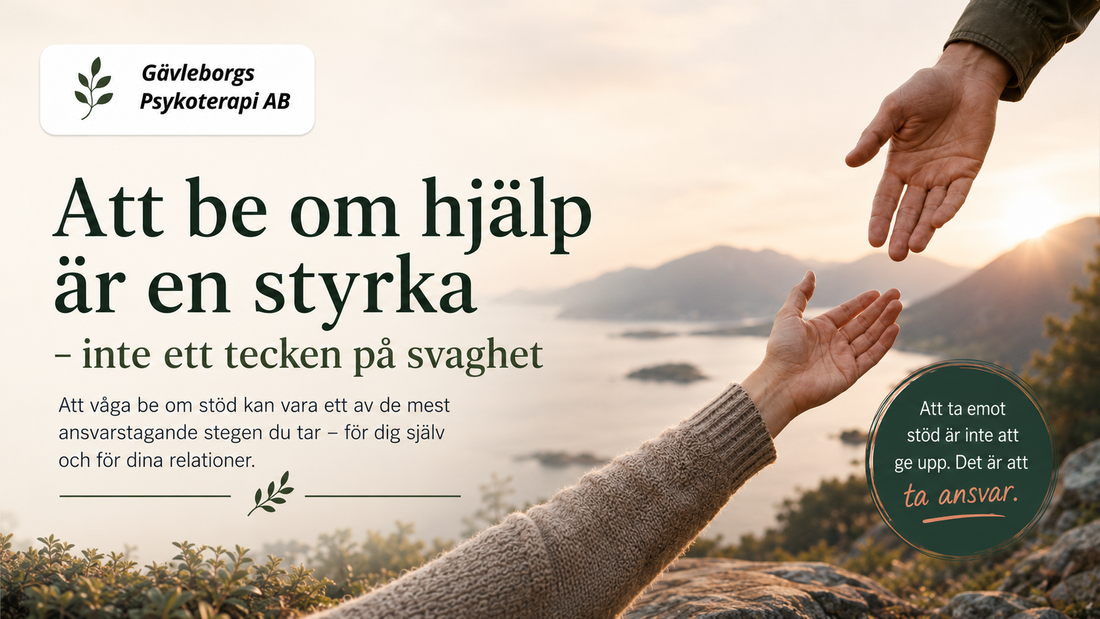 Varför är det så svårt att be om hjälp? – när självständighet blir något du måste bevisa