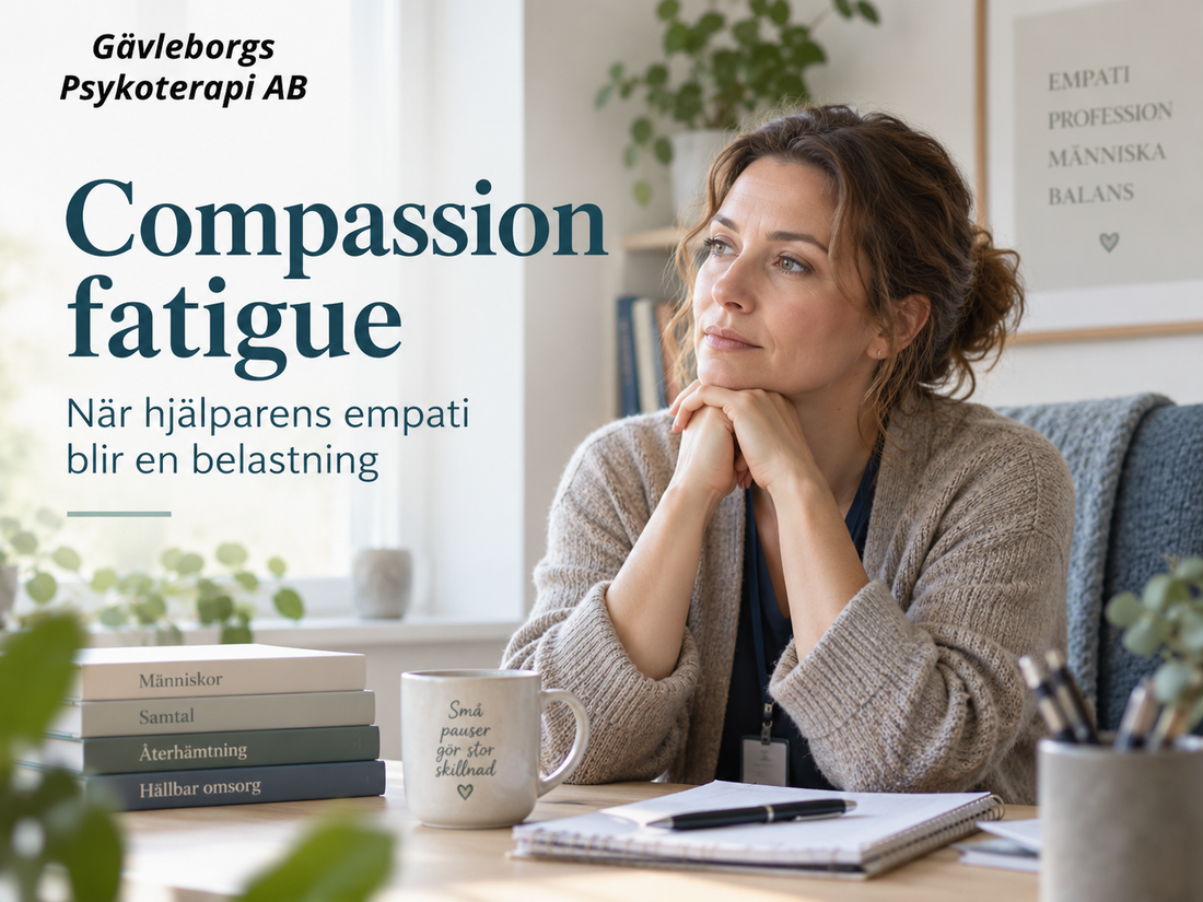 Compassion fatigue – vad begreppet betyder och varför det inte är samma sak som utmattning