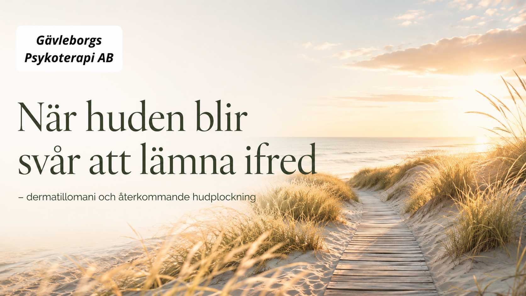 När huden blir svår att lämna ifred: dermatillomani och återkommande hudplockning