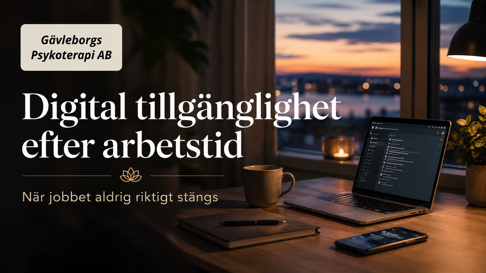 Digital tillgänglighet efter arbetstid – när jobbet aldrig riktigt stängs
