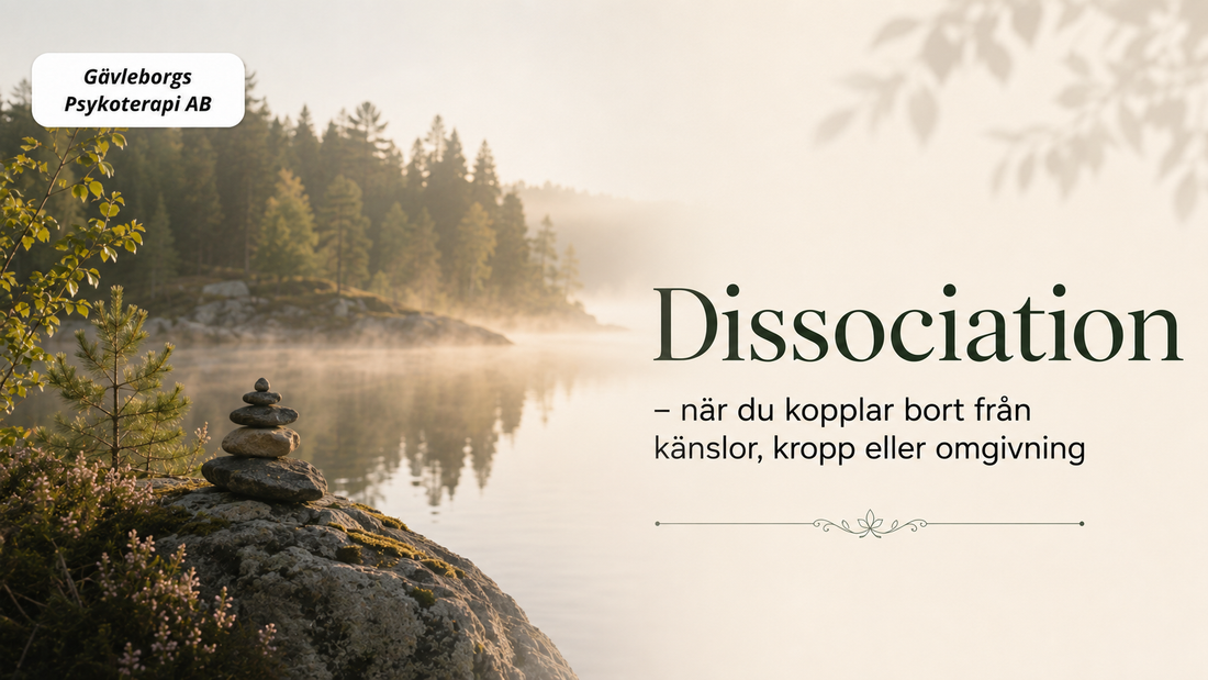 Dissociation – när du kopplar bort från känslor, kropp eller omgivning