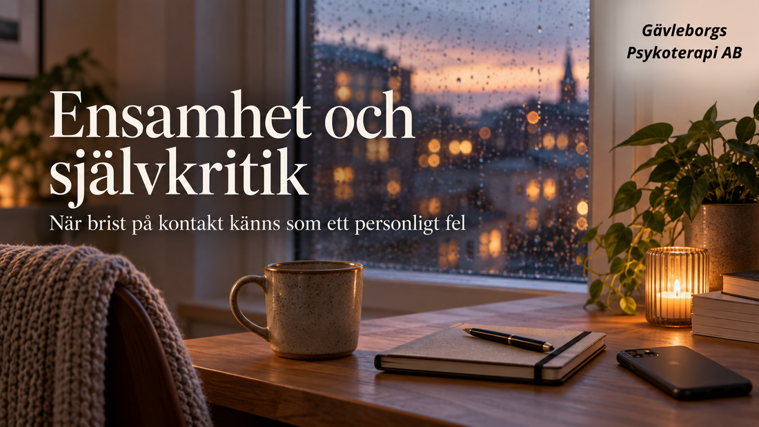 Ensamhet och självkritik – varför hjärnan lätt gör brist på kontakt till ett personligt fel