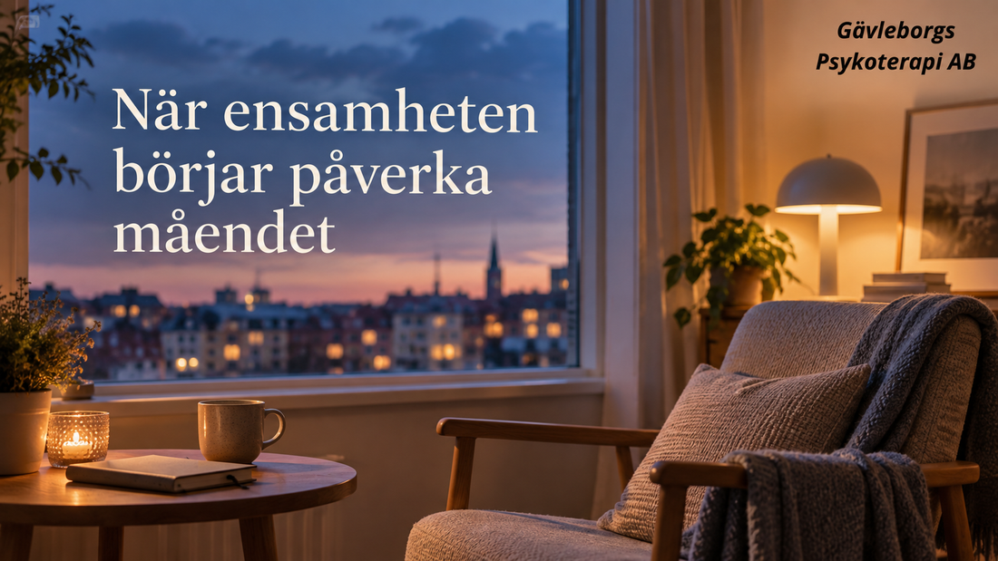 När ensamheten börjar påverka måendet tydligt – vilka små steg kan vara realistiska först
