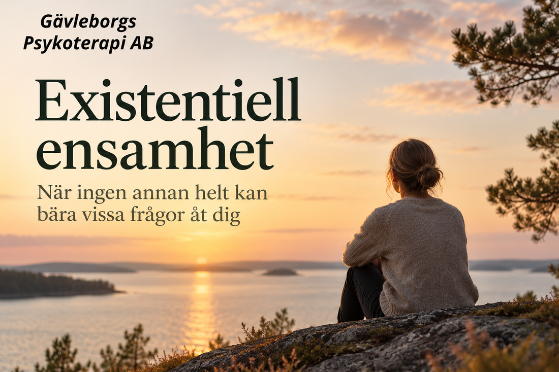 Existentiell ensamhet – när ingen annan helt kan bära vissa frågor åt dig