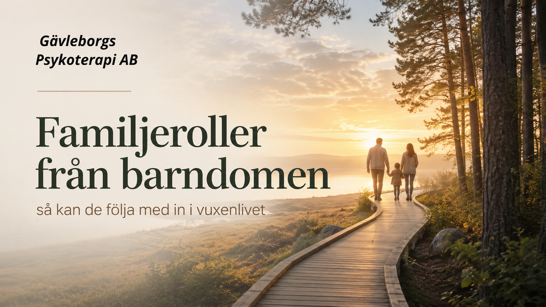 När gamla familjeroller följer med in i vuxenlivet