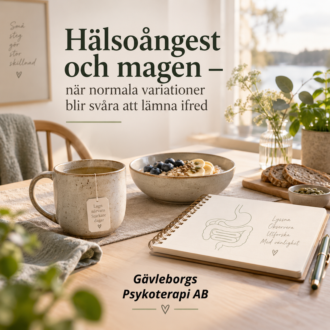 Hälsoångest och magen – när normala variationer blir svåra att lämna ifred