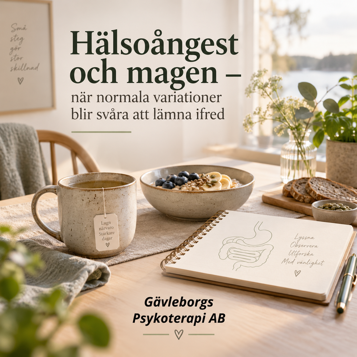 Hälsoångest och magen – när normala variationer blir svåra att lämna ifred