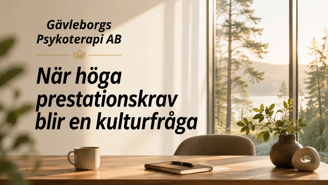 När höga prestationskrav blir en kulturfråga