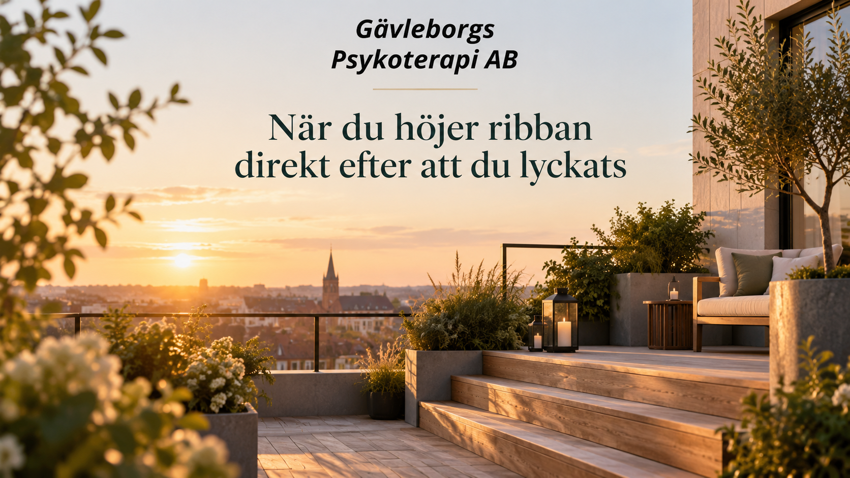 När du höjer ribban direkt efter att du lyckats