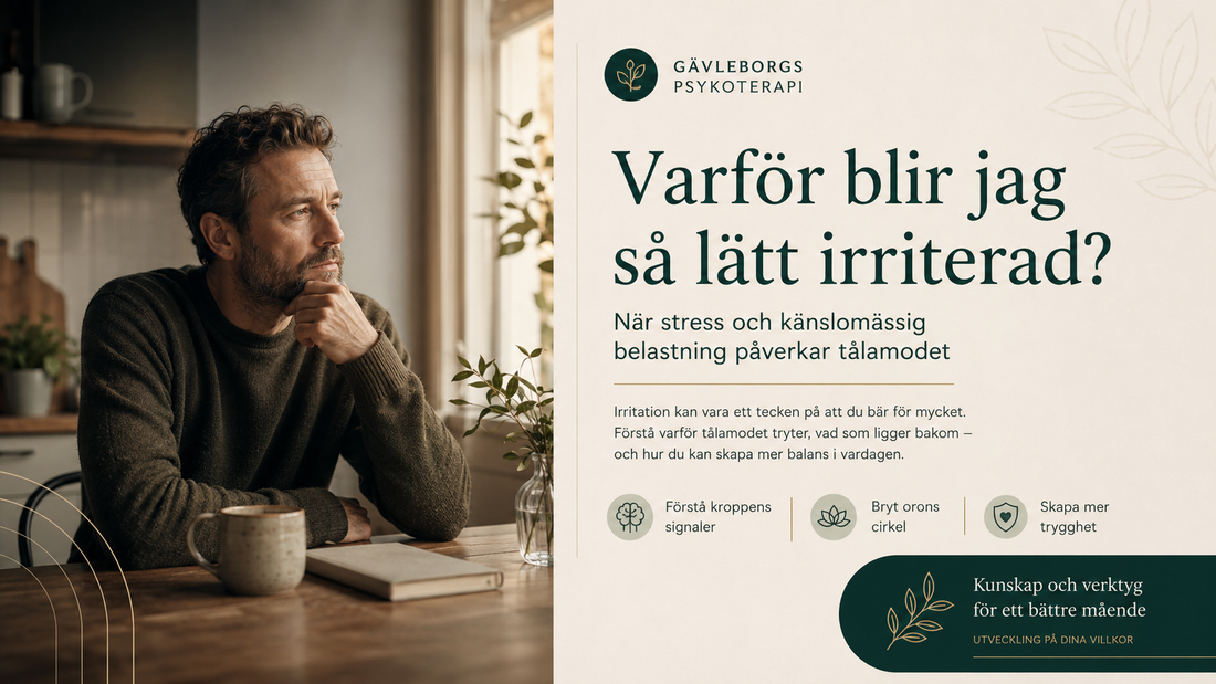 Varför blir jag så lätt irriterad? – när stress och känslomässig belastning påverkar tålamodet