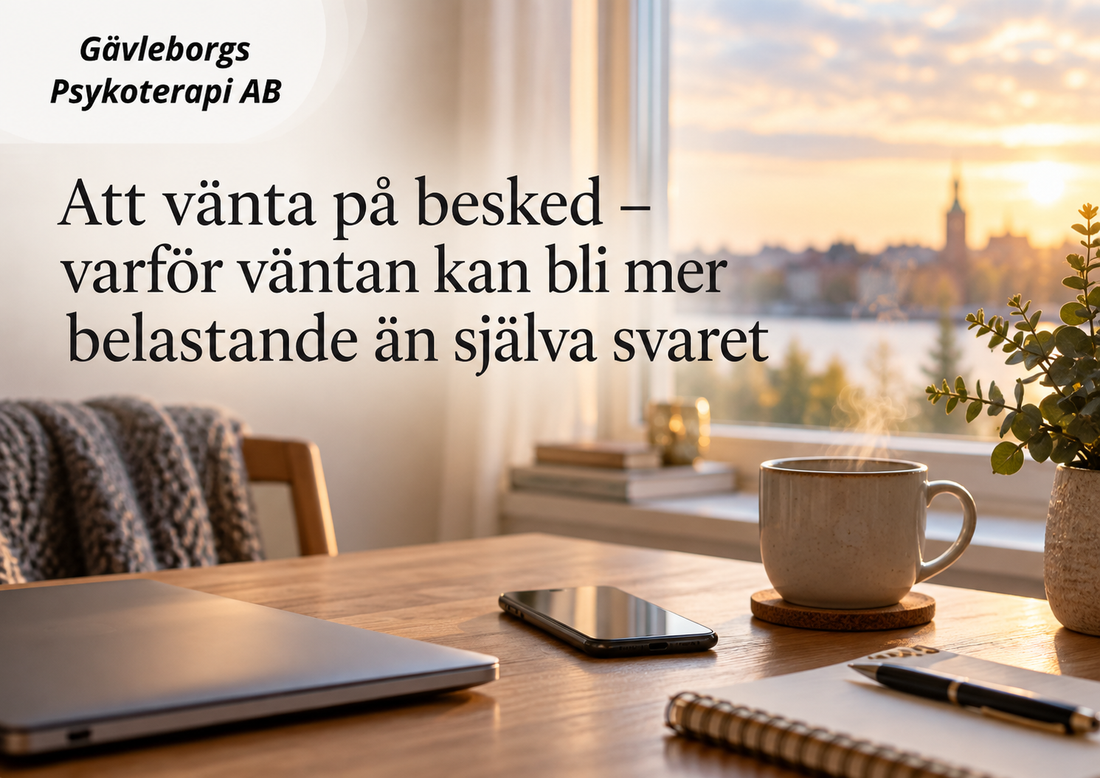 Att vänta på besked – varför väntan kan bli mer belastande än själva svaret