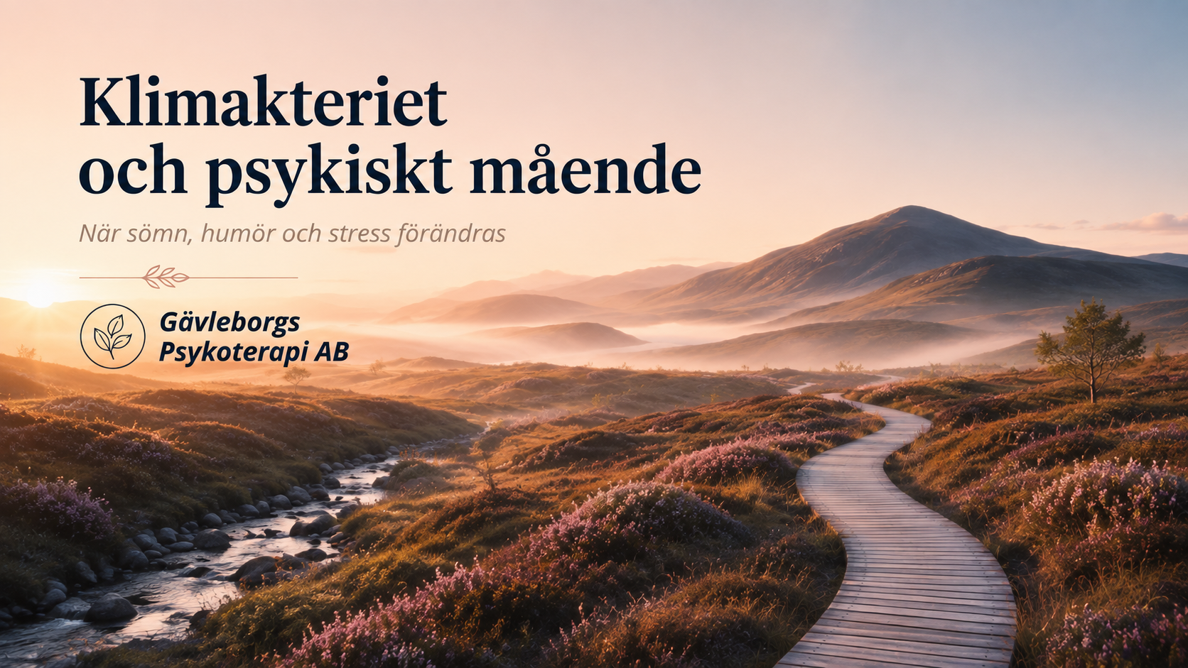 Klimakteriet och psykiskt mående: när sömn, humör och stress förändras