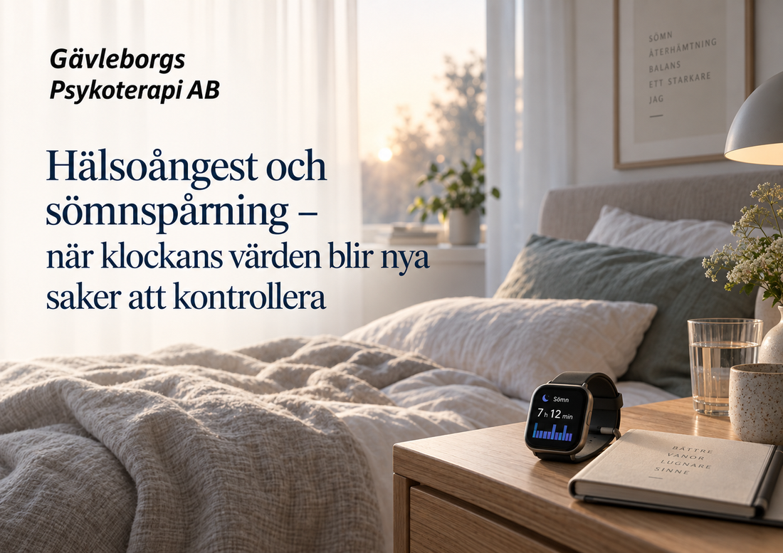 Hälsoångest och sömnspårning – när klockans värden blir nya saker att kontrollera