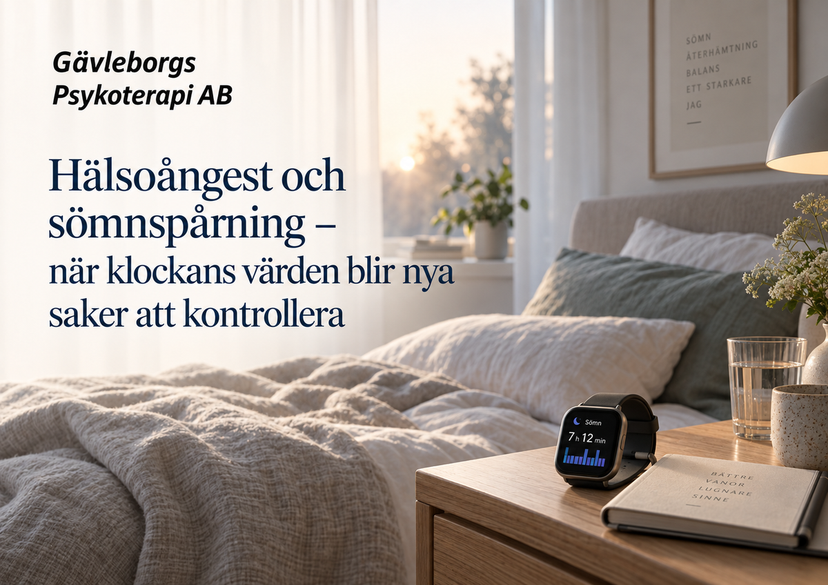 Hälsoångest och sömnspårning – när klockans värden blir nya saker att kontrollera