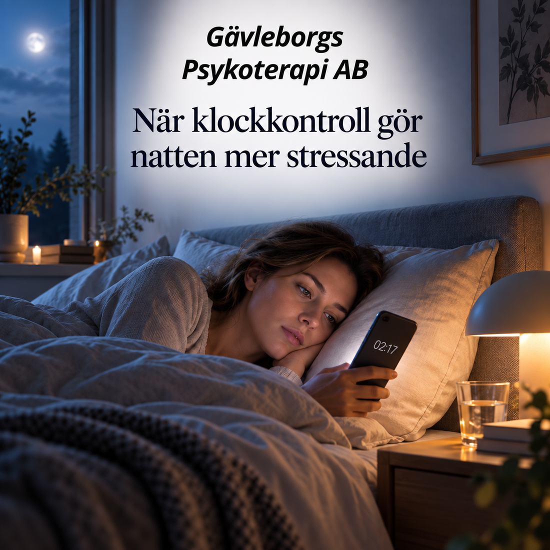 När klockkontroll gör natten mer stressande