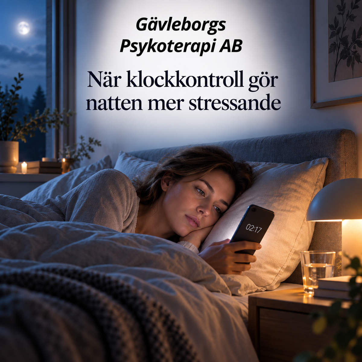 När klockkontroll gör natten mer stressande