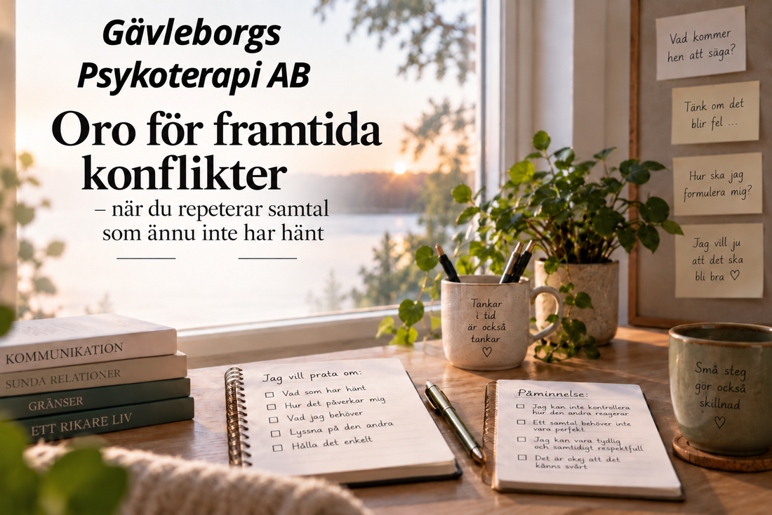 Oro för framtida konflikter – när du repeterar samtal som ännu inte har hänt