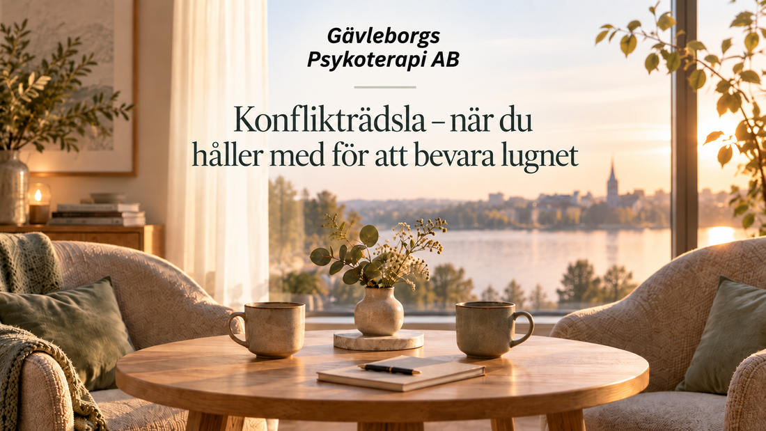 Konflikträdsla – när du håller med för att bevara lugnet