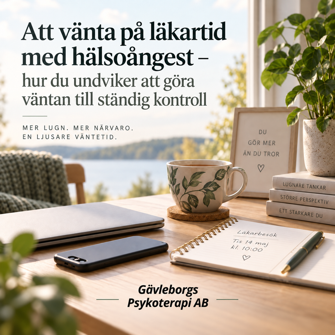 Att vänta på läkartid med hälsoångest – hur du undviker att göra väntan till ständig kontroll