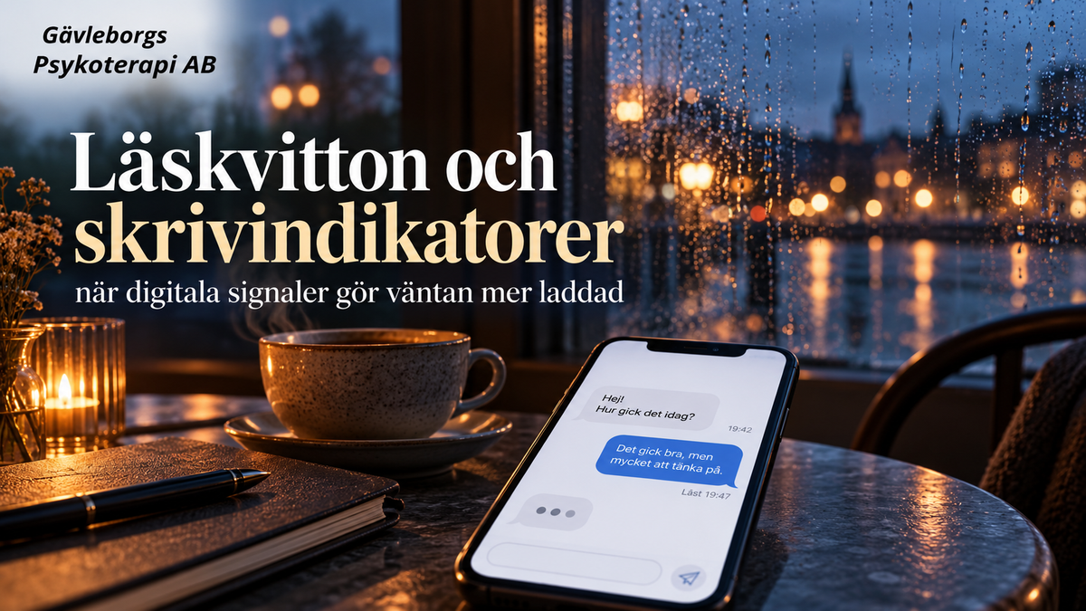 Läskvitton och skrivindikatorer – när digitala signaler gör väntan mer laddad
