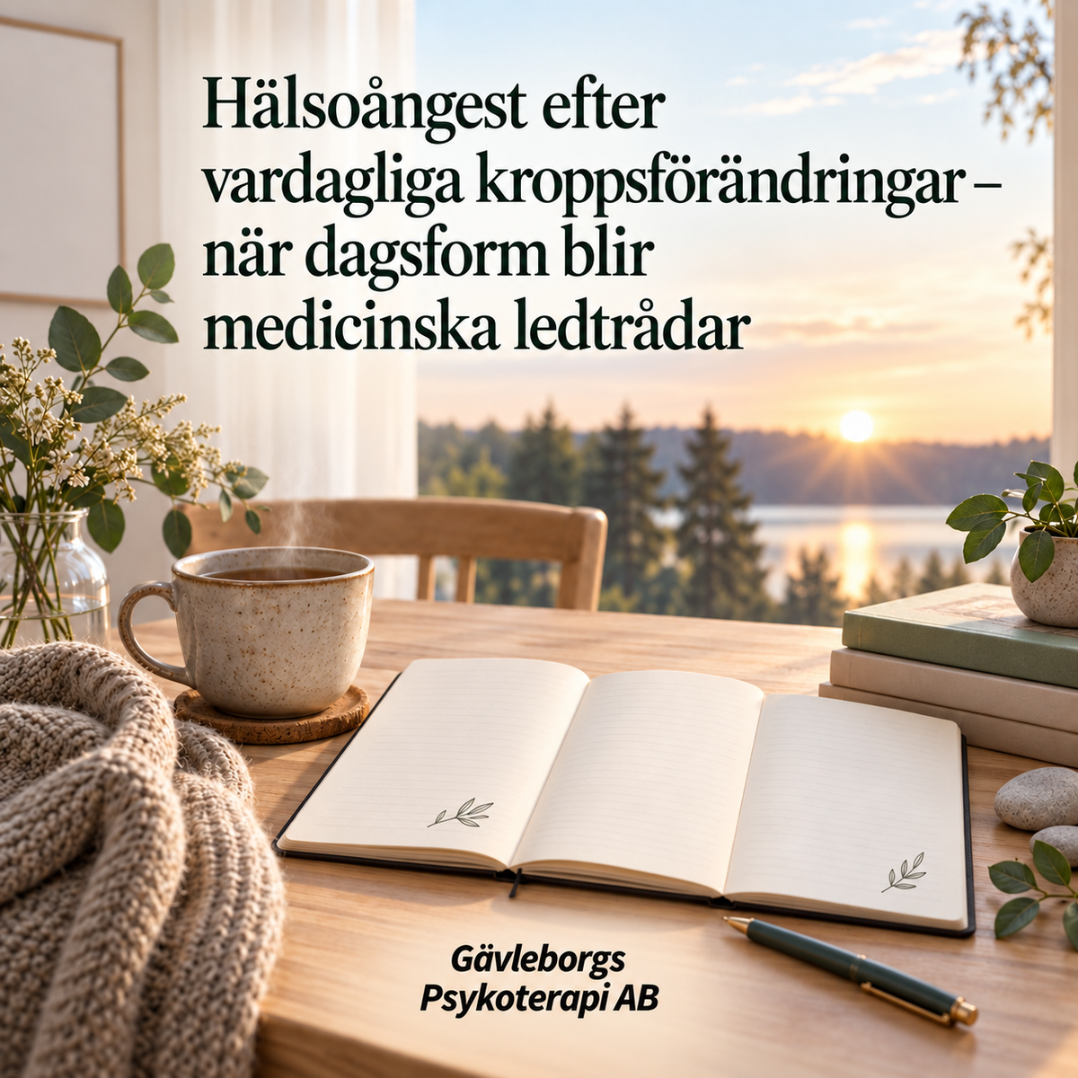 Hälsoångest efter vardagliga kroppsförändringar – när dagsform blir medicinska ledtrådar