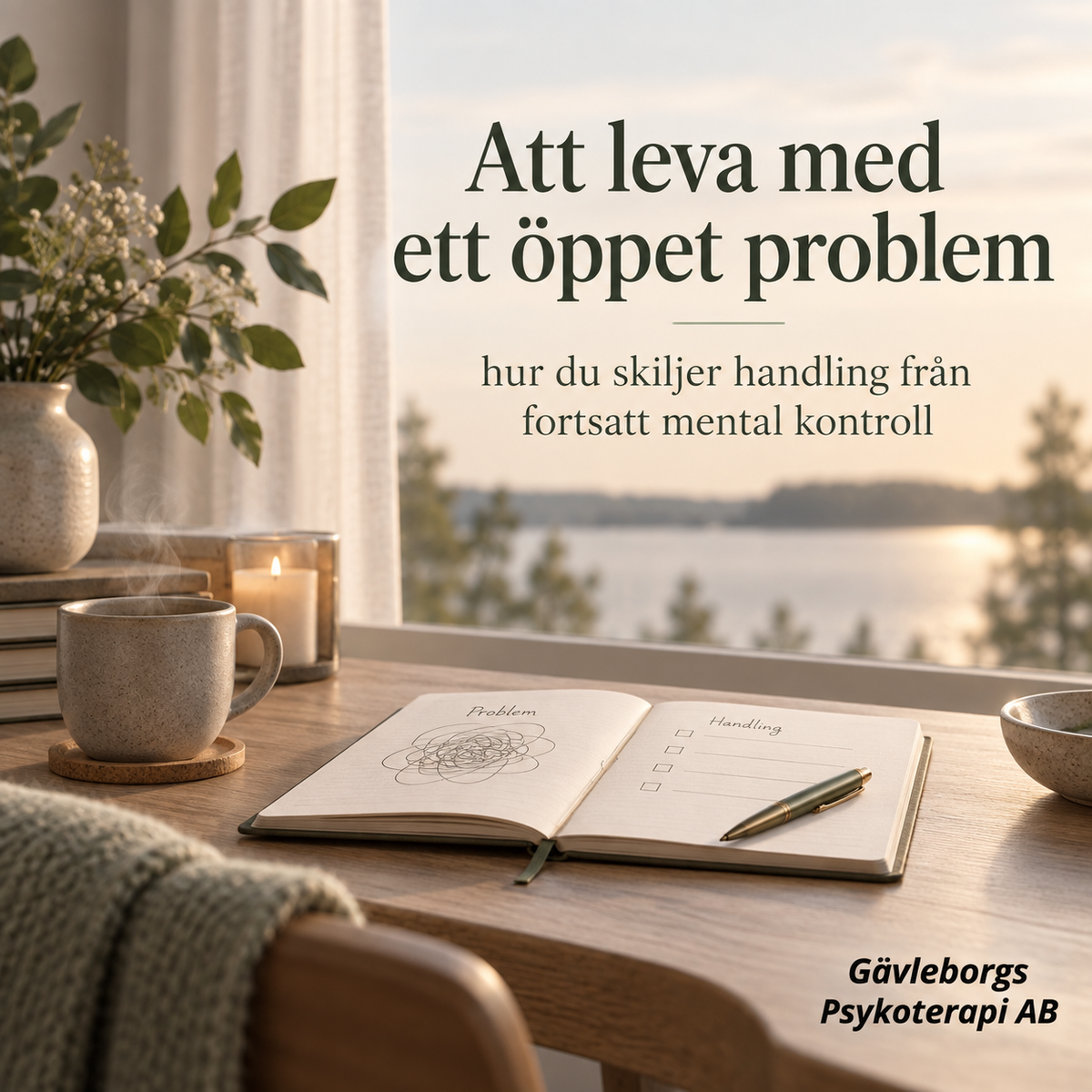 Att leva med ett öppet problem – hur du skiljer handling från fortsatt mental kontroll