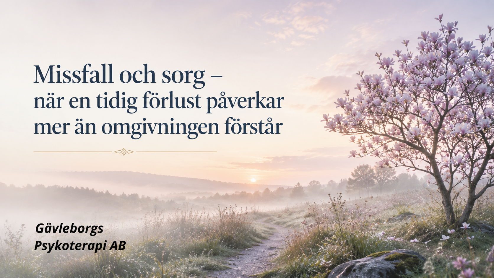 Missfall och sorg – när en tidig förlust påverkar mer än omgivningen förstår