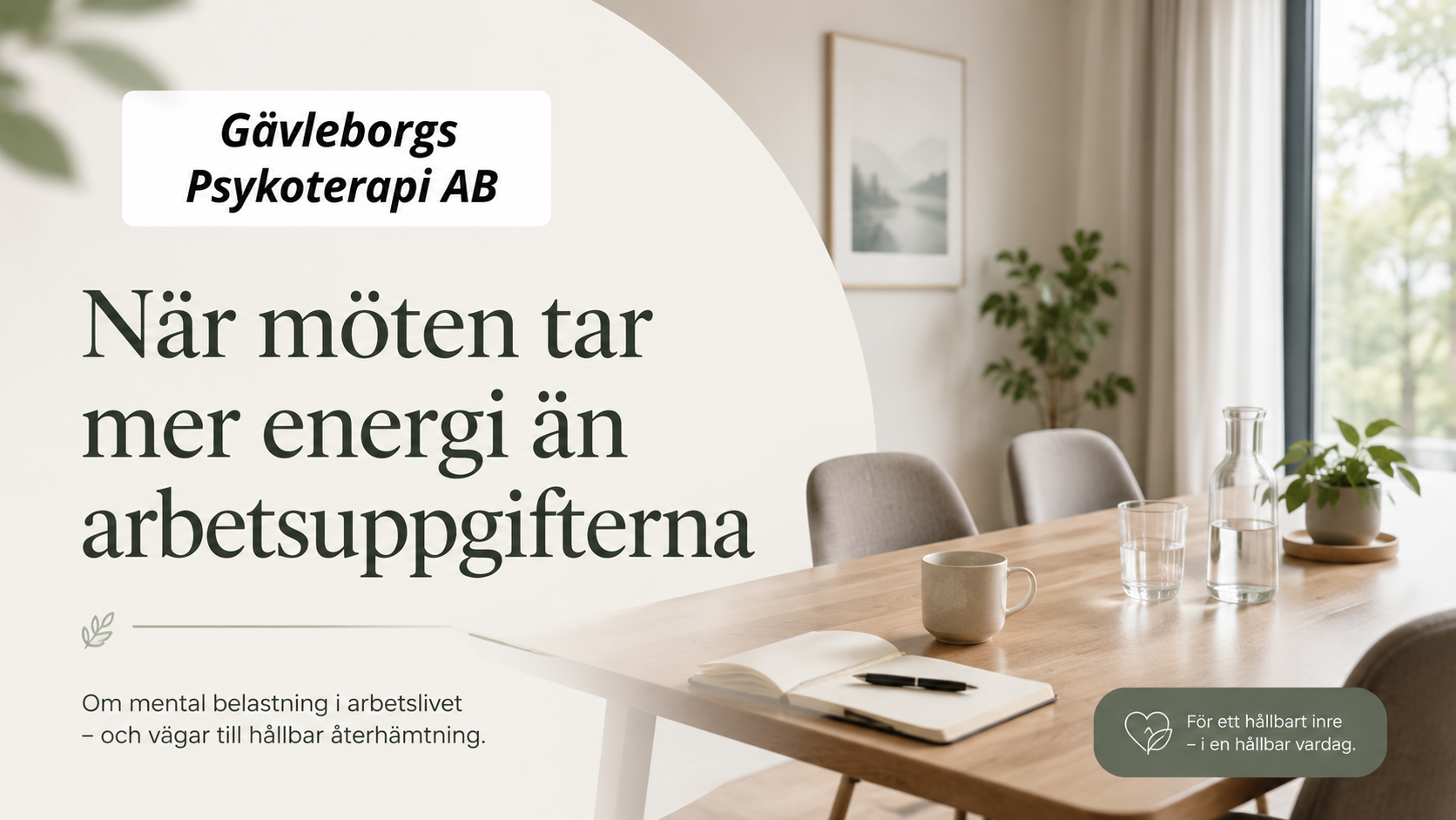 När möten tar mer energi än arbetsuppgifterna