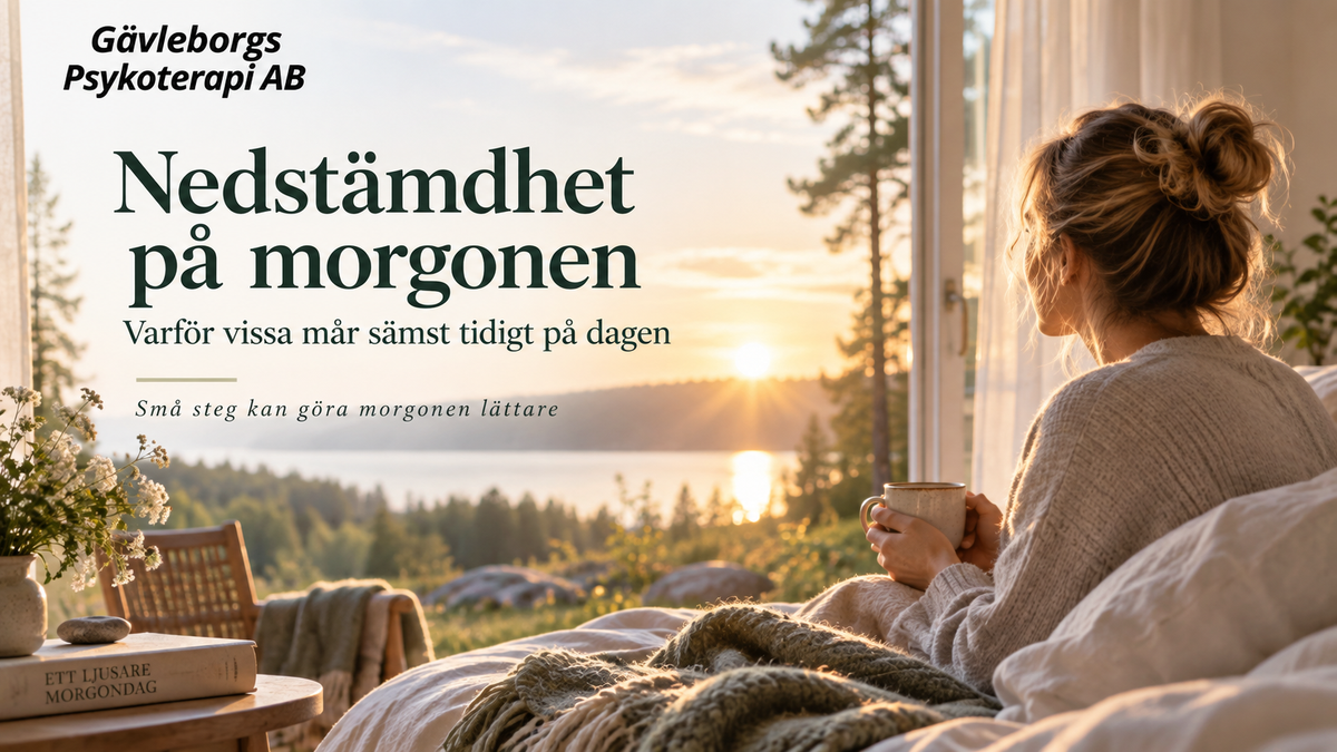 Nedstämdhet på morgonen – varför vissa mår sämst tidigt på dagen