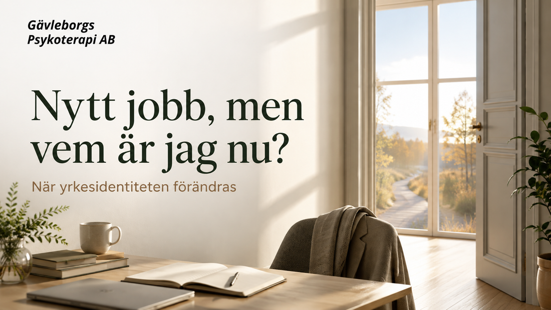 Att byta jobb och samtidigt tappa en del av sin identitet