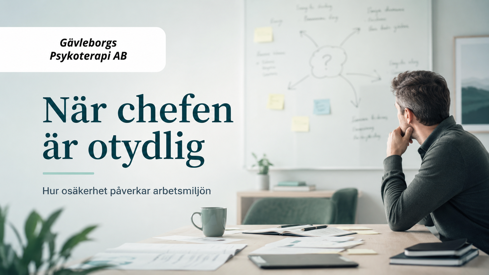 När chefen är otydlig – hur osäkerhet påverkar arbetsmiljön