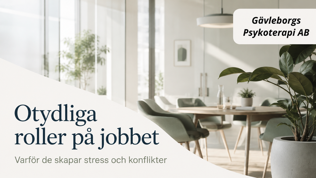 Otydliga roller på jobbet – varför de skapar stress och konflikter