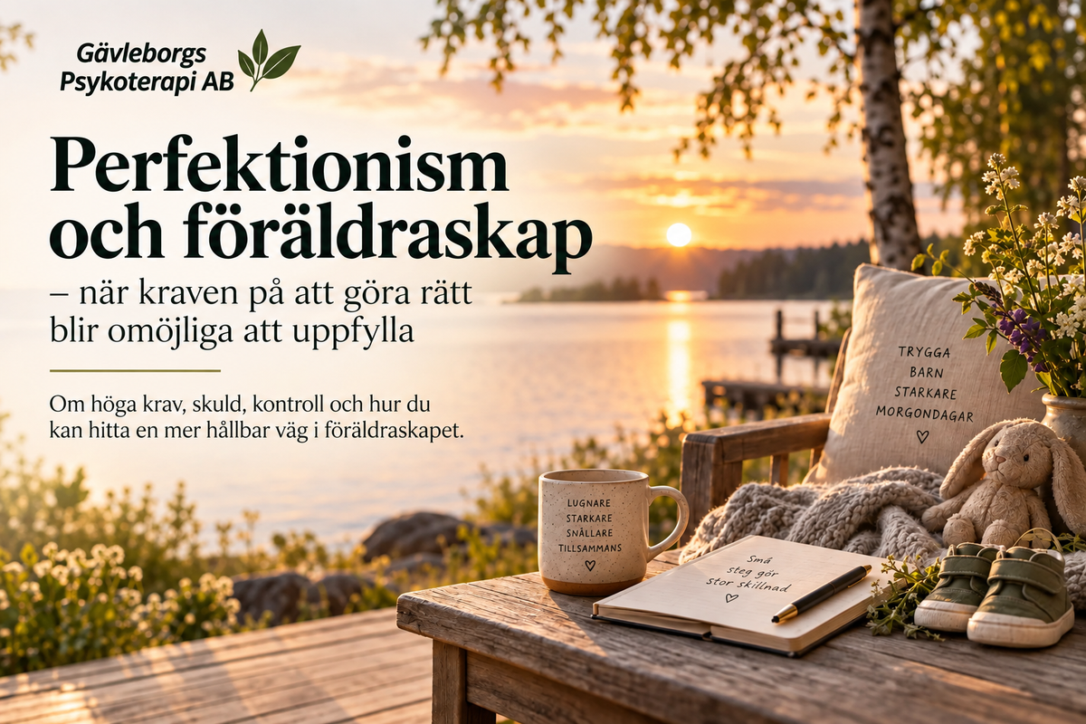 Perfektionism och föräldraskap – när kraven på att göra rätt blir omöjliga att uppfylla