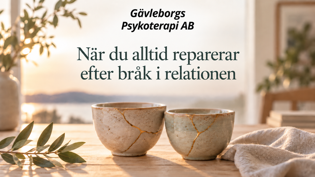 När du blir den som alltid reparerar efter bråk