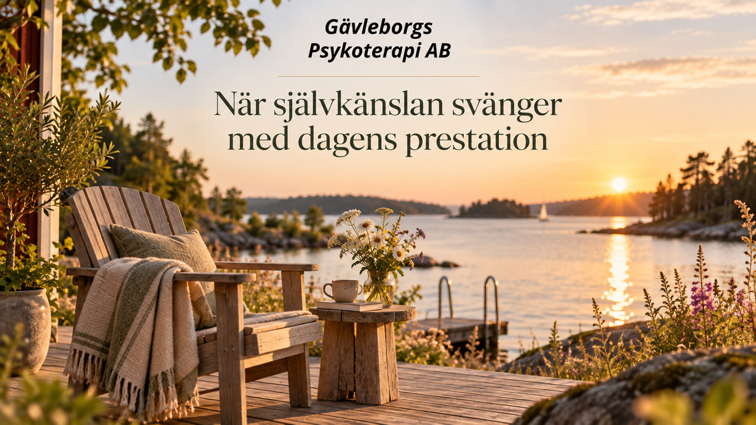 När självkänslan svänger med dagens prestation
