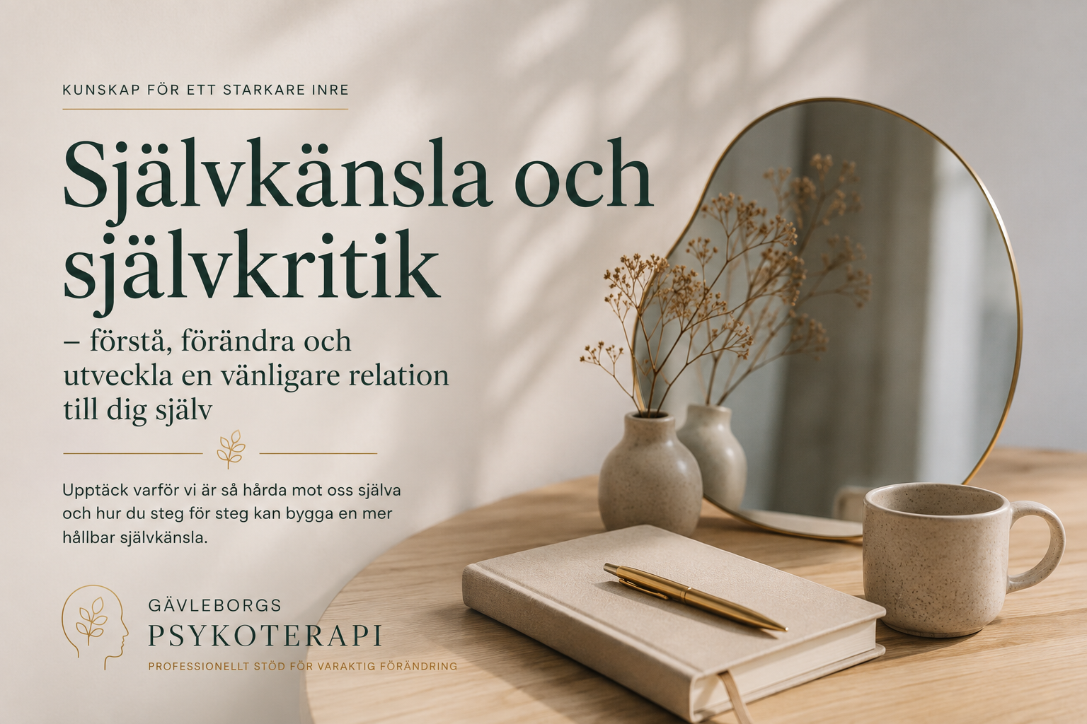 Självkänsla och självkritik – varför vi dömer oss själva och hur det kan förändras
